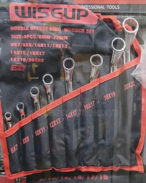 Wiseup Double Offset Ring Wrench Set