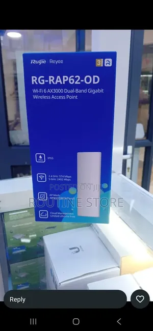 Ruijie Access Point Ax3000 Dual Band Gigabit Rap62_od