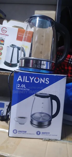 Ailyons Water Kettle Glass