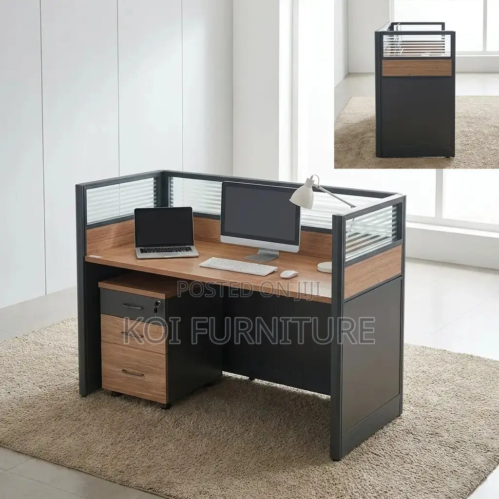 Office Workstation; Single User Nasmer Office MDF Workstation Table