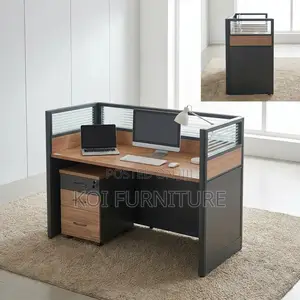 Office Workstation; Single User Nasmer Office MDF Workstation Table