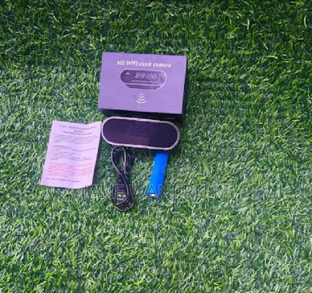 Smart Alarm Clock Hidden Camera