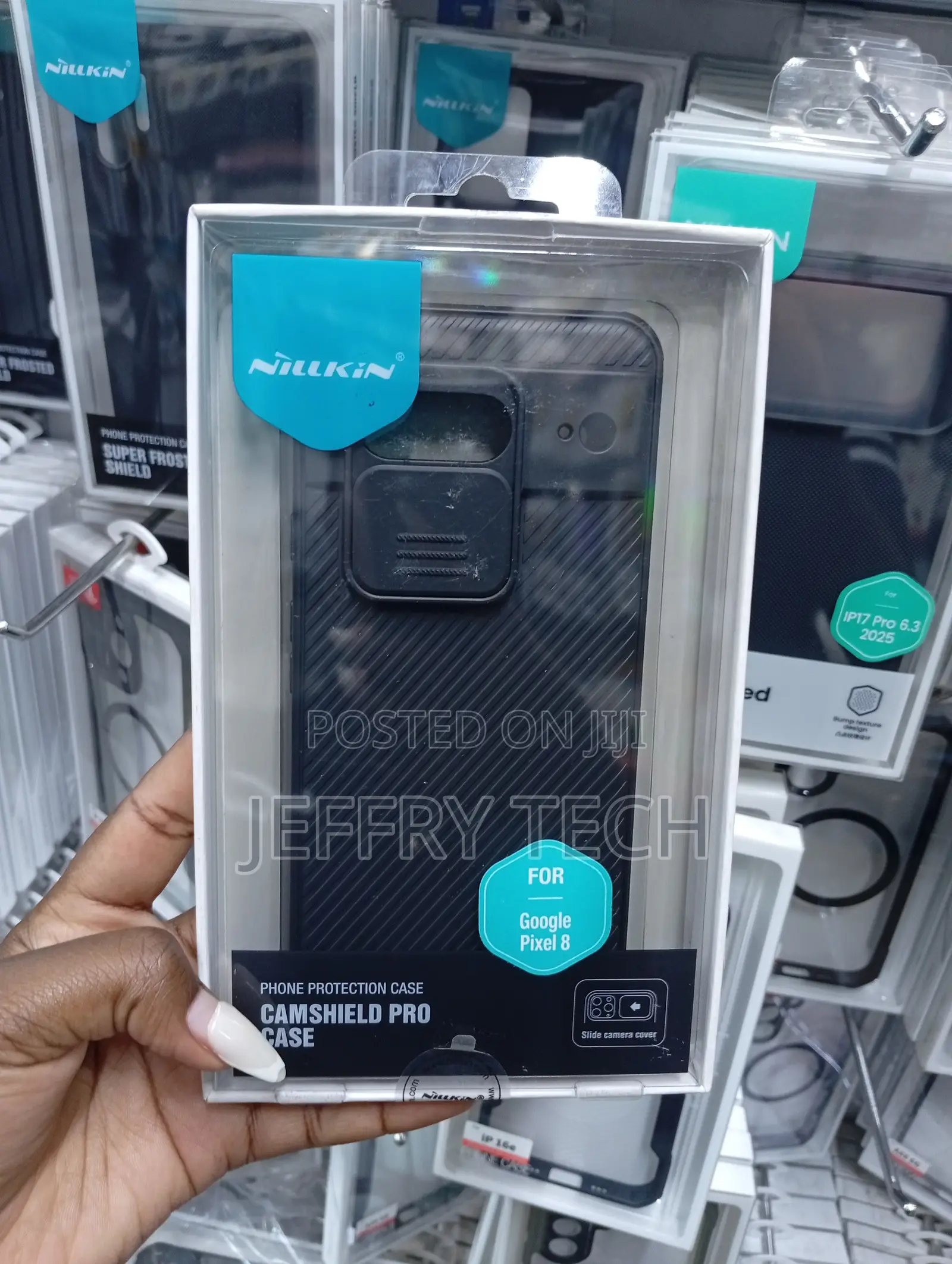 Google Pixel 8 Black Protective Case