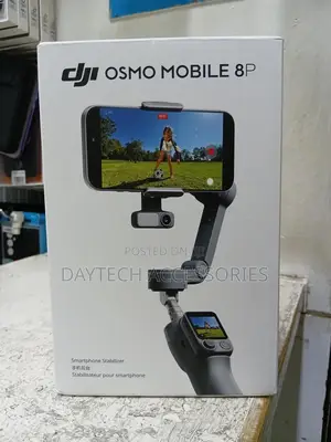 This Is a Dji Osmo Mobile 8p Smartphone Gimbal Stabilizer.