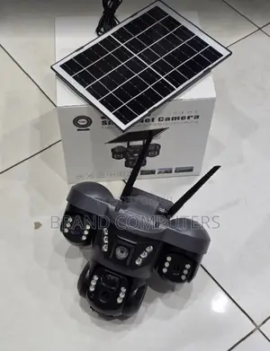 Triple Lens 3 Lens Solar PTZ Wifi Security Ip Camera Outdoor