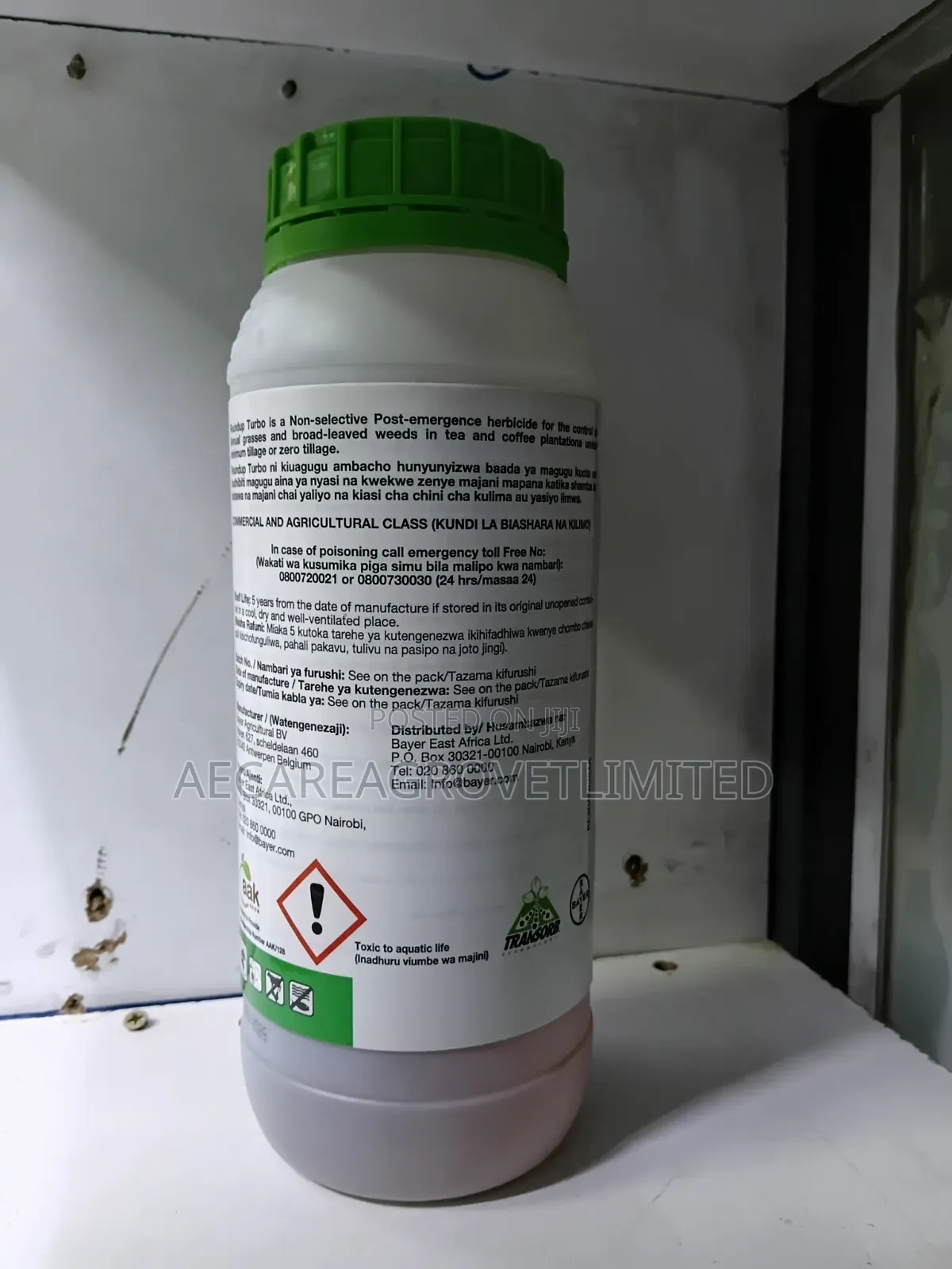 Round Up Turbo Herbicide 1litre