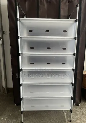 7-Tier Enclosed Shoe Storage Rack