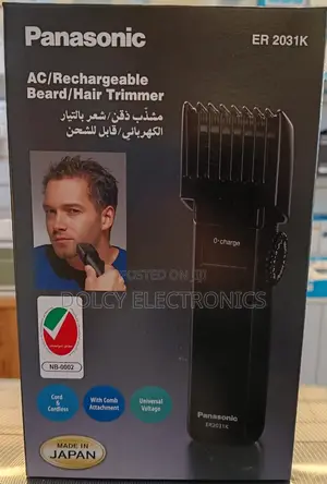 Panasonic Er Ac/Rechargeable Beard/Hair Trimmer