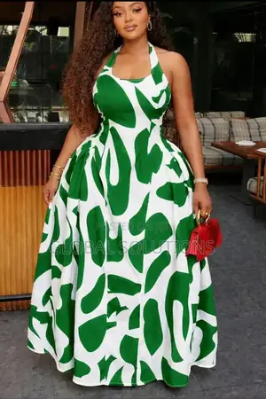 Fashion Cotton Maxi Dress