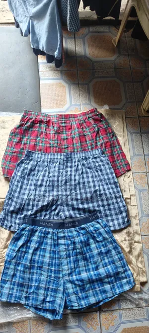 Button -Fly Men Boxer Shorts