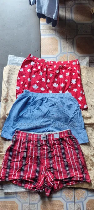 Button -Fly Men Boxer Shorts