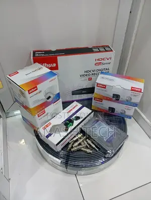 Dahua 4 Camera Video Monitoring Kit With 500gb HDD