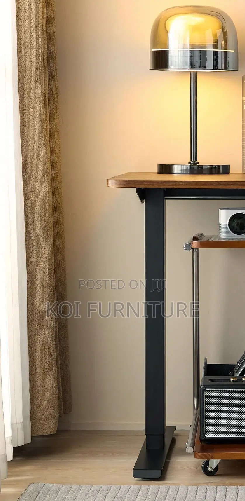 Office Desk; 1.6 Meters Adjustable Desk With Control Panel