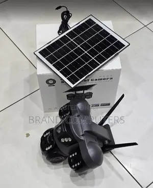 Triple Lens Wifi Solar Powered Outdoor Wirelss 3 Lens CCTV Camera