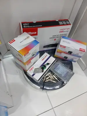 Dahua CCTV Security System Kit With 4 Cameras 500gb HDD