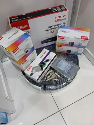 Dahua Home Business CCTV Kit With 4 Cameras Accessories