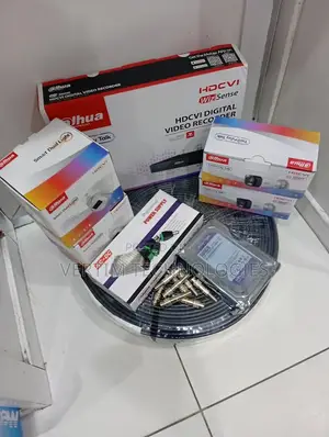 Complete Dahua CCTV Package – 4 Cameras, DVR 500gb Storage