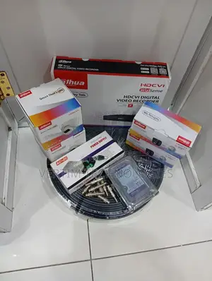 Dahua Home Security Camera System With 500gb Storage