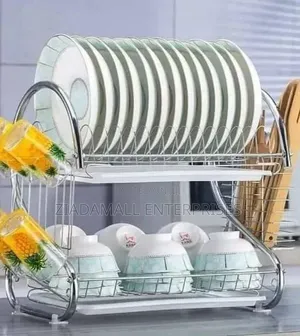 Dish Rack Keep Your Kitchen Organized With the Nunix 2 Tier Dish Rack