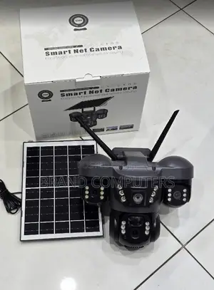 CCTV Camera Triple Lens 3 Lens Solar PTZ Wifi Security Camera Outdoor