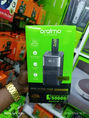 Oraimo Powerjet 501 50000mah 85w Laptop Powerbank