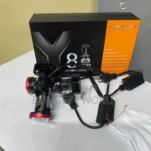 Y8 H4 Mini Lens Led Headlights Advanced Car Lighting Upgrade