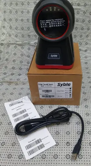 New Xb-8602 Fixed Table Barcode Reader – Hands-Free Scanner