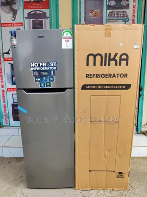 Mika 247litres Double Door Fridge
