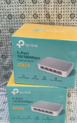 New 5-port Fast Network Switch – Tp-link Tl-sf1005d