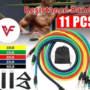 Full Body Excercise Multipurpose High Elastic Rubber Band Set