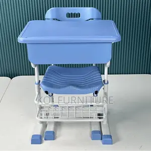 Home Tables; Comfortable Kids Growing Adjustable Desk Chair Set