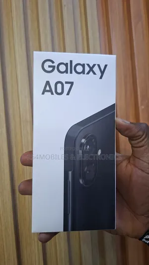 New Samsung Galaxy A07 128 GB Black