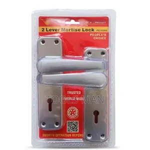 Moment 2 Lever Mortise Lock - Durable Silver Door Handle Lock Set