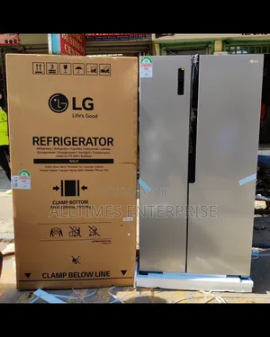 Lg Side by Side Fridge 519litres No Frost Gc-Fb507pqam