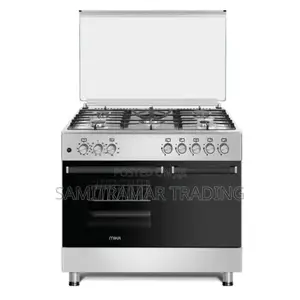 Mst905g2weg10hi Mika Standing Cooker, 90cm X 60cm, 5 Gas (1 Wok)