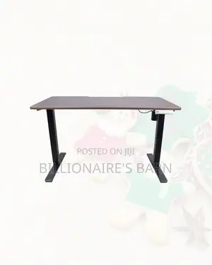 New Single Motor Electric Standing Desk Ergonomic One Piece Sit Stand