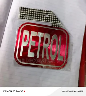 Red,Blue,Silver,Gold Petrol Waterproof Fuel Tank Stickers