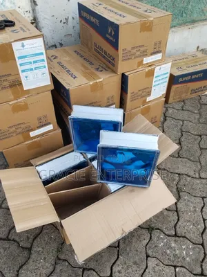 Blue Glass Blocks