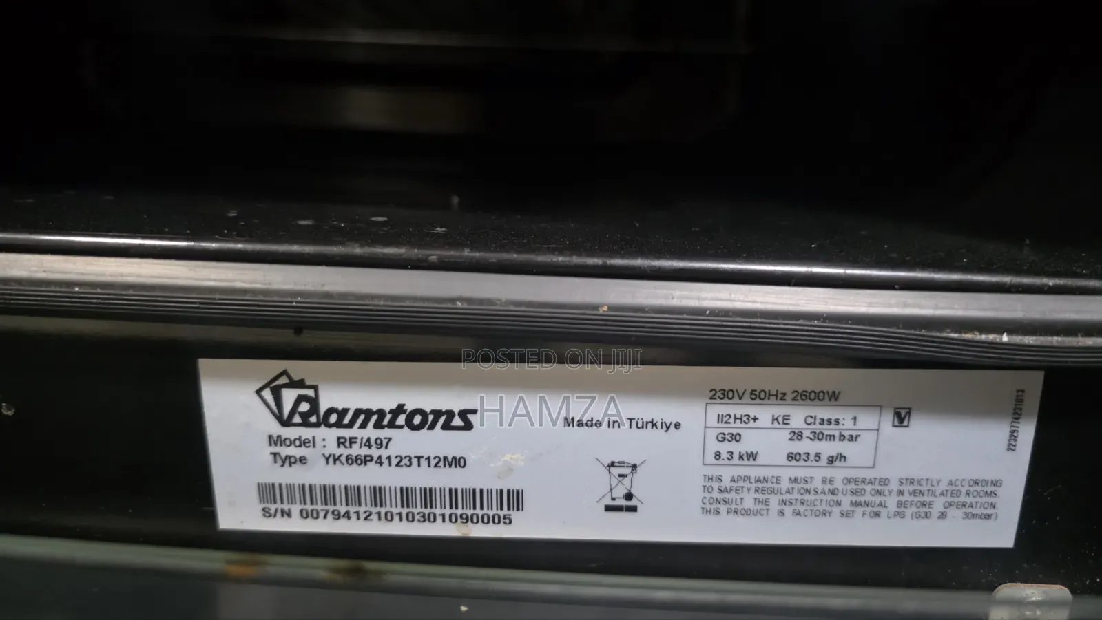 Ramtons Cooker