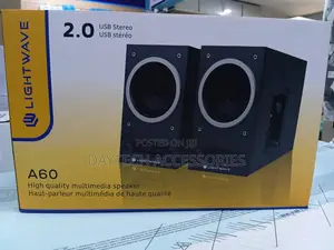 This Is a Lightwave A60 Multimedia Usb Stereo Speaker System.