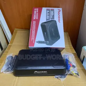Pioneer 160w Underseat Powered Subwoofer With Deep Dynamic Bass
