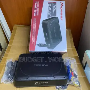 Pioneer Ts-Wx130da Slim Underseat Subwoofer With Wired Remote Control
