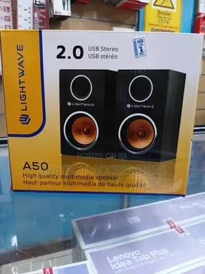 Lightwave Desktop/Laptop Speaker A50 - Black