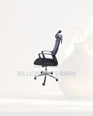 Modern High Back Mesh Chair Headrest Lumbar Support Now in Stock