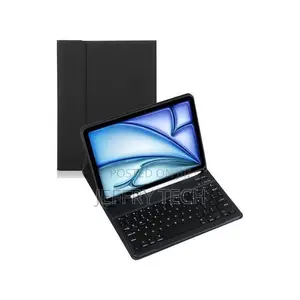 Keyboard Case for Samsung Galaxy Tab A11 8.7" - Wireless, Leather, Bl