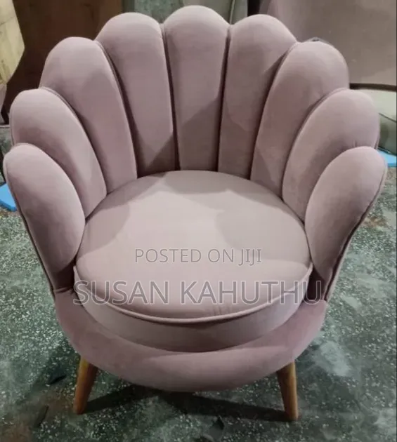 Mauve Pink Refined Velvet Sofa