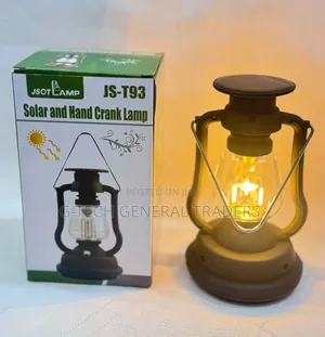 Js-T93 Solar and Hand Crank Lamp Lantern