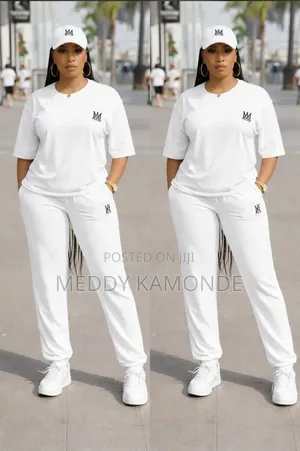 White Tracksuit White Suit