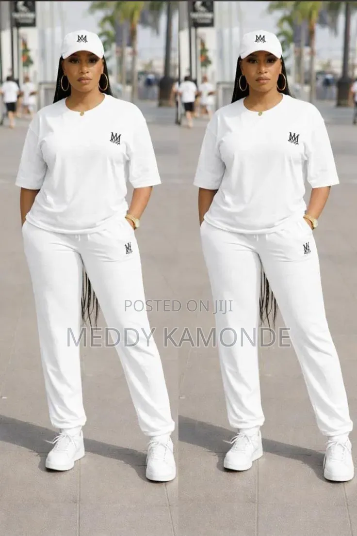 White Tracksuit White Suit
