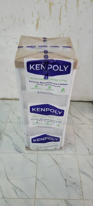 Kenpoly 5 Racks Drawer_ Quality Plastic Drawers